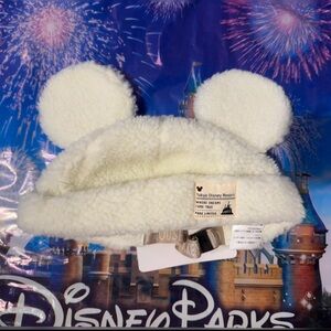 Tokyo Disneyland Mickey Mouse White Ear Hat